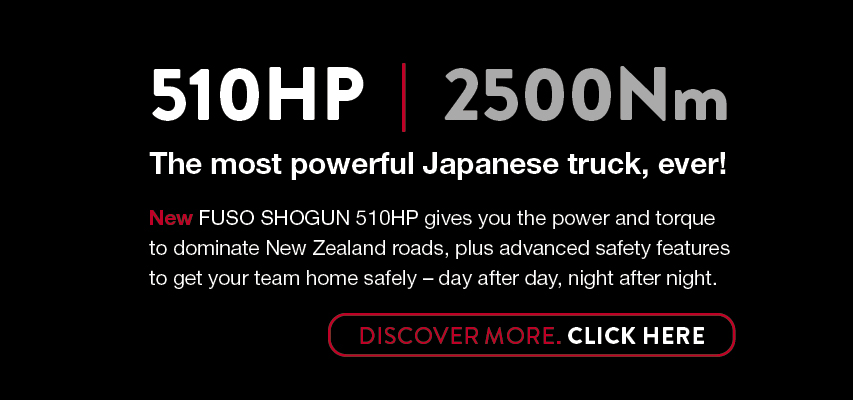 Shogun 510 - the most powerful Japanese heavy duty truck