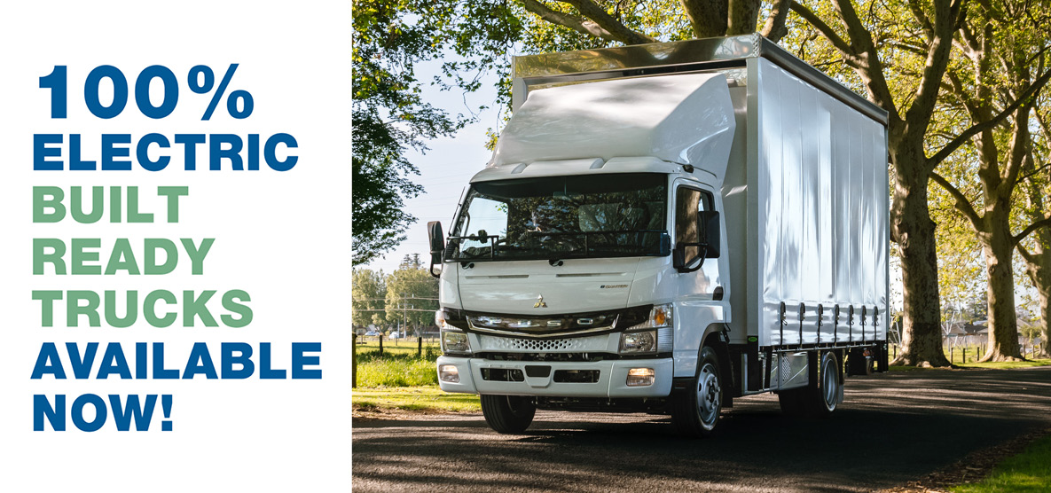 100% Electric Built-Ready Trucks Available Now!