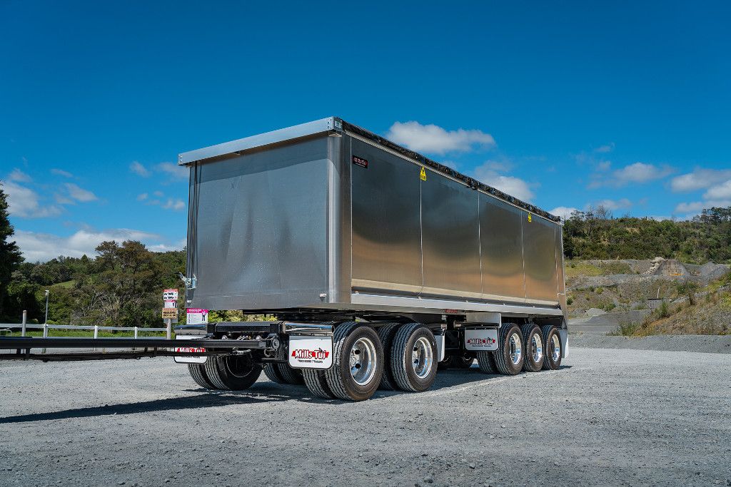 2024 Freightliner Cascadia 126 6x4 Alloy Bulk Tipper with Trailer 