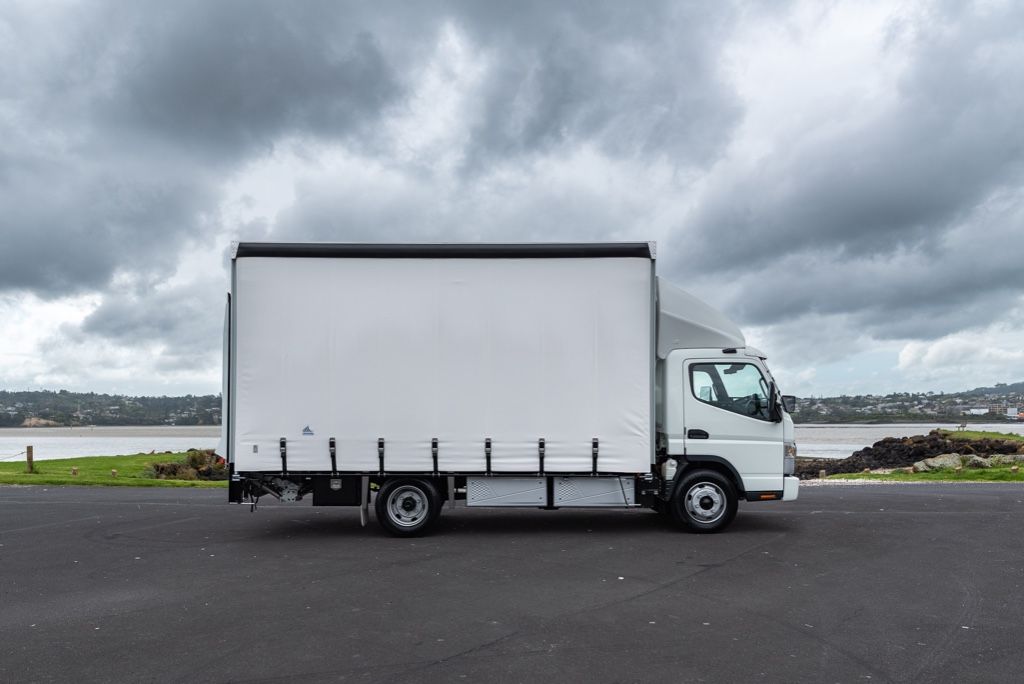 2023 eCanter Electric Curtainsider -100% EV