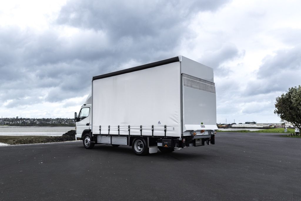 2023 eCanter Electric Curtainsider -100% EV