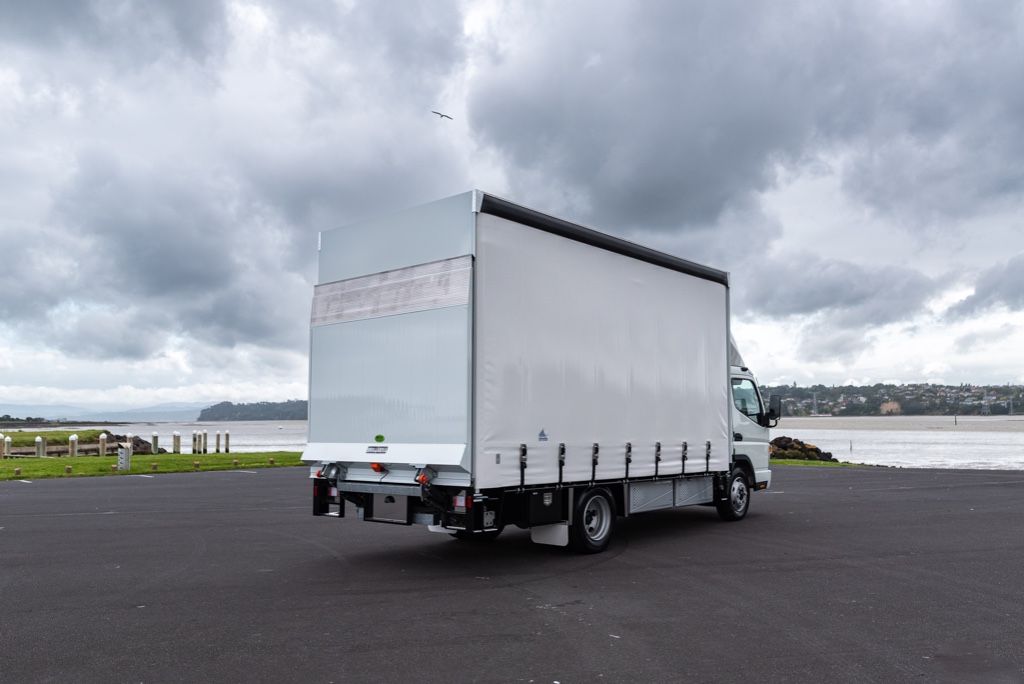 2023 eCanter Electric Curtainsider -100% EV