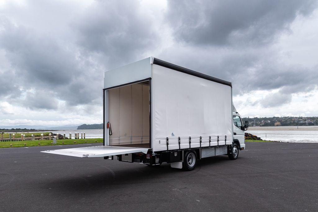 2023 eCanter Electric Curtainsider -100% EV