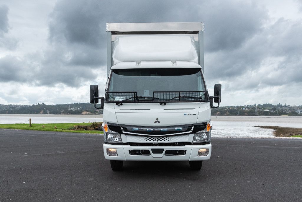 2025 FUSO eCanter Electric Curtainsider -100% EV