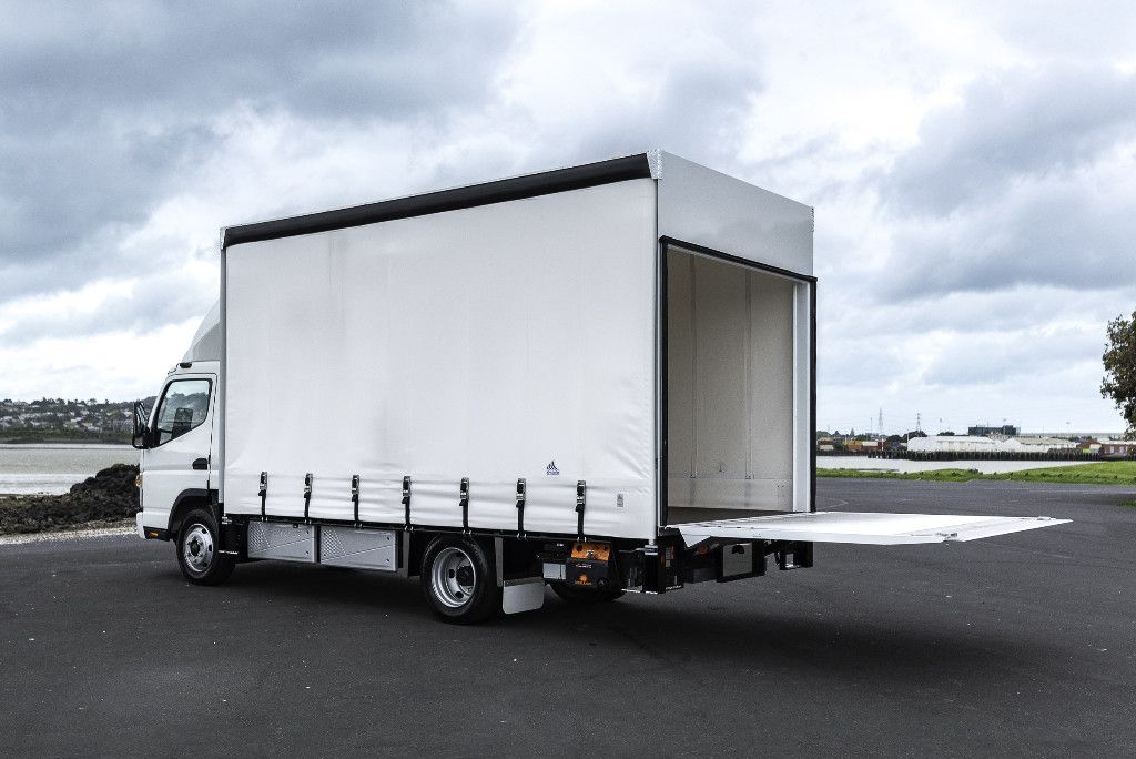 2025 FUSO eCanter Electric Curtainsider -100% EV