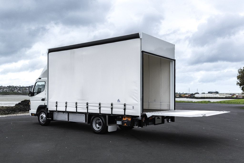 2024 eCanter Electric Curtainsider -100% EV