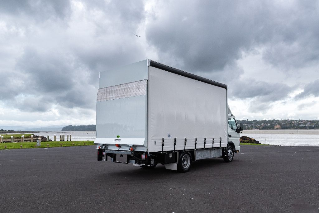 2025 FUSO eCanter Electric Curtainsider -100% EV