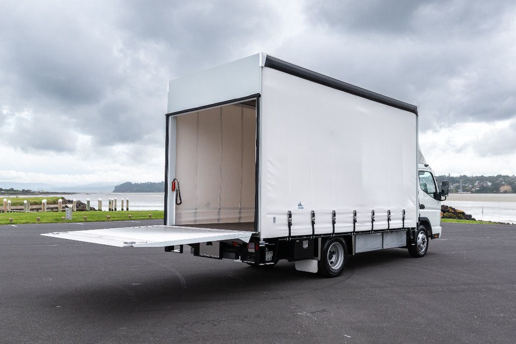 2025 FUSO eCanter Electric Curtainsider -100% EV