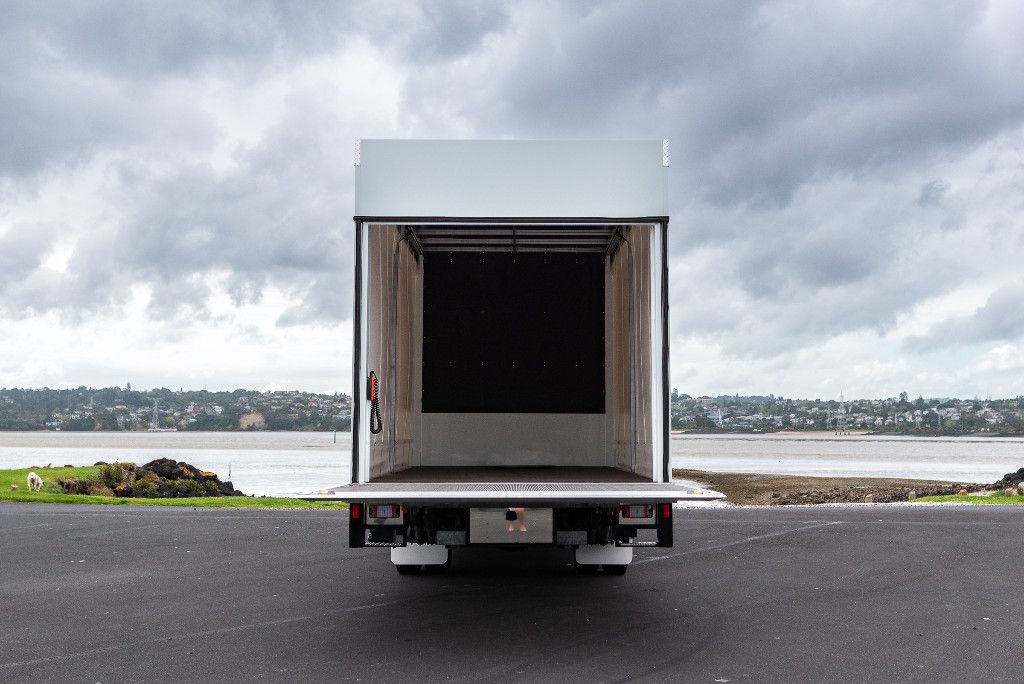 2025 FUSO eCanter Electric Curtainsider -100% EV