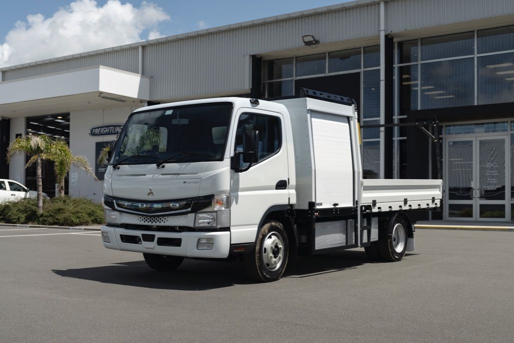 2025 FUSO eCanter Electric Toolbox Tipper - 100% EV