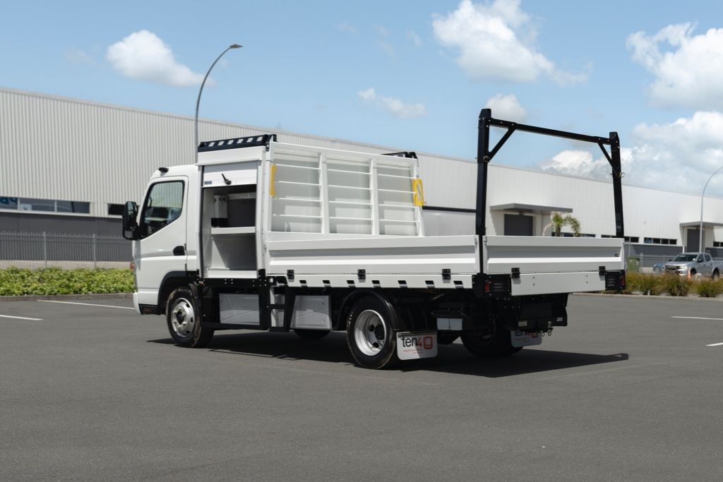 2025 FUSO eCanter Electric Toolbox Tipper - 100% EV
