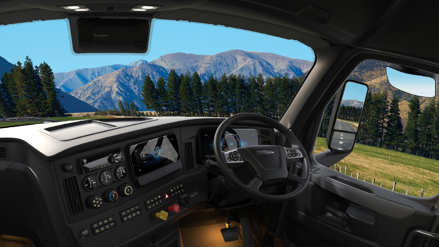 Cascadia truck driver experience
