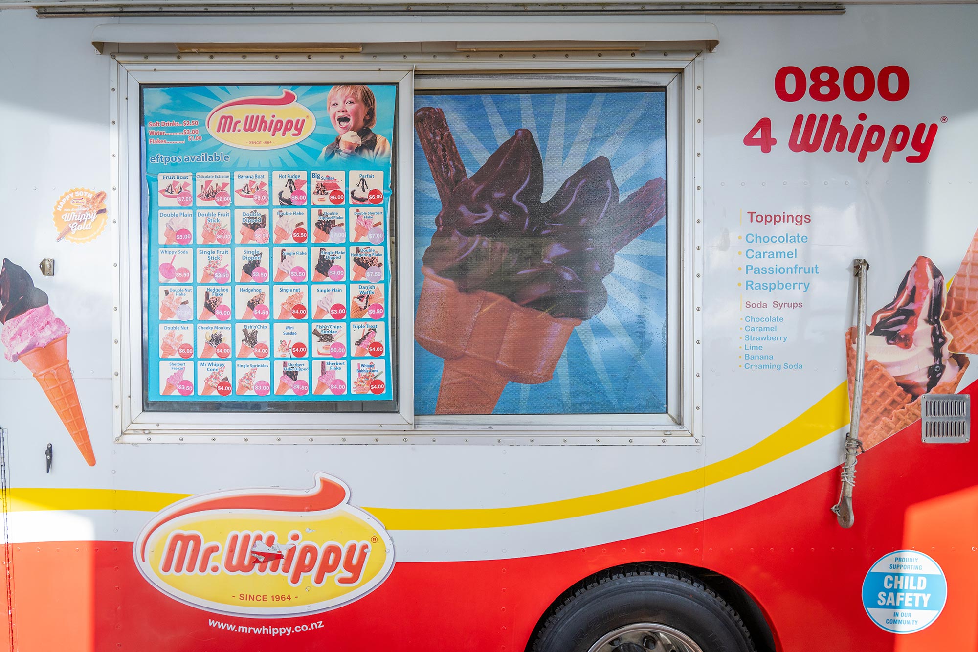 A Mr Whippy FUSO Canter at Keith Andrews Whangarei