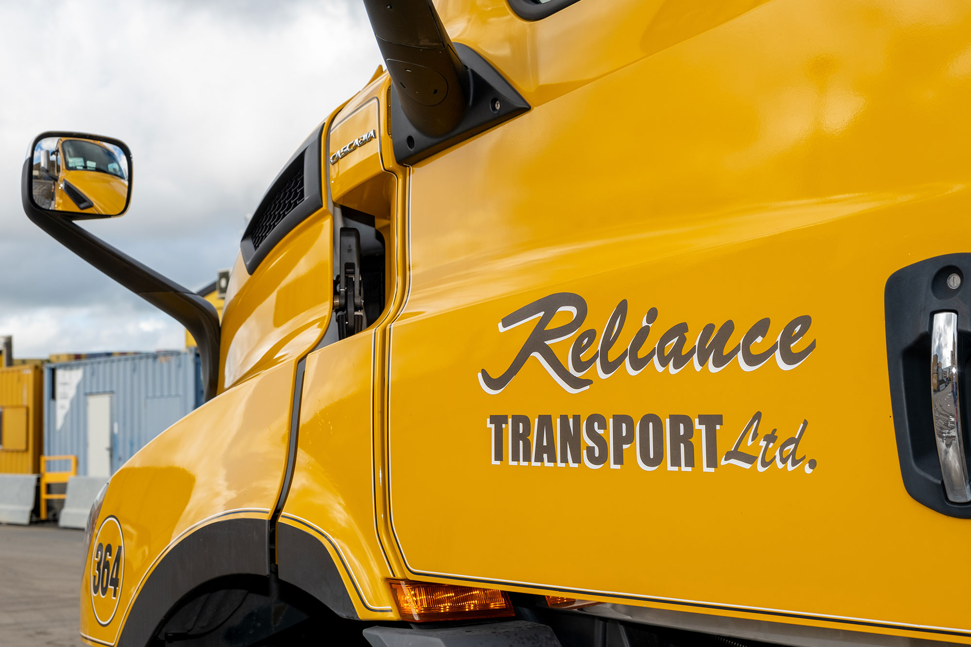 Reliance’s Cascadia looks good in yellow 