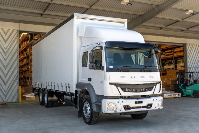 2023 FUSO Enduro FJ2528T 6x2 Curtainsider 16P
