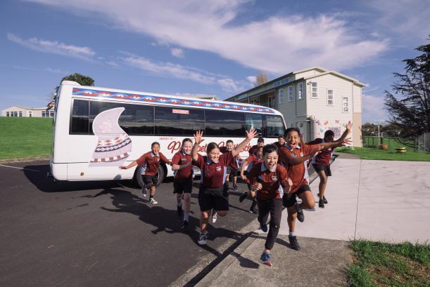 Papatoetoe West School Bus