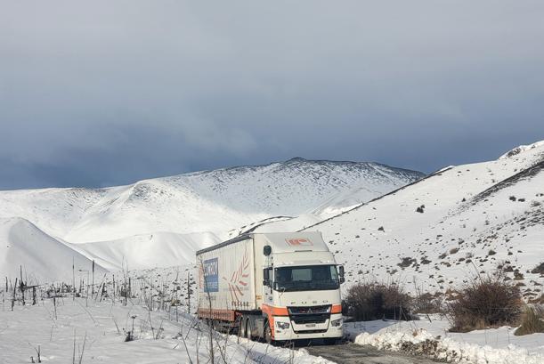 Conroy Removals heavy-duty Shogun FV2446 in the South Island 