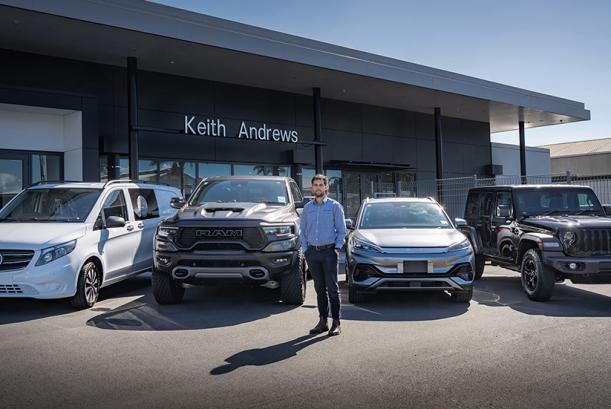 Keith Andrews brings RAM and Jeep to join BYD in Northland