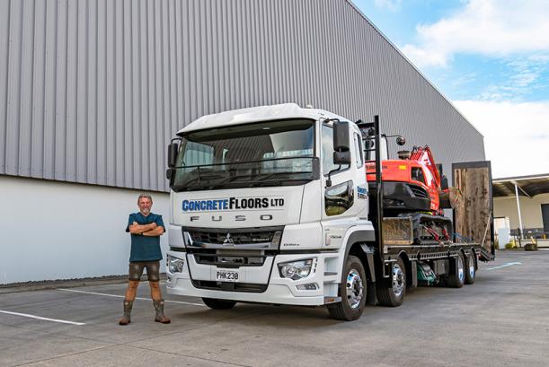 Concrete Floors FUSO Shogun Superlow truck