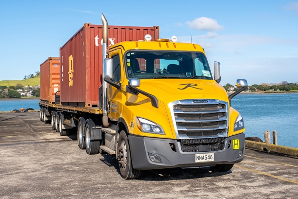 Reliance Transport runs a Freightliner Cascadia as part of its fleet 